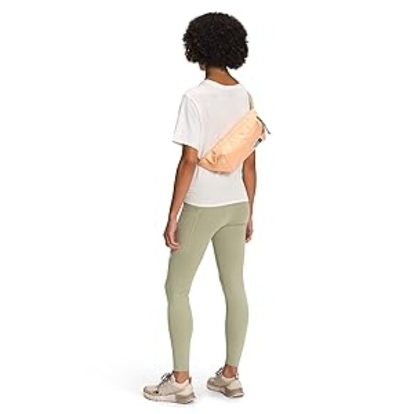 #104 NWT - The North Face Lumbar Pack, Apricot Ice/Gravel/Military Olive, main image 11
